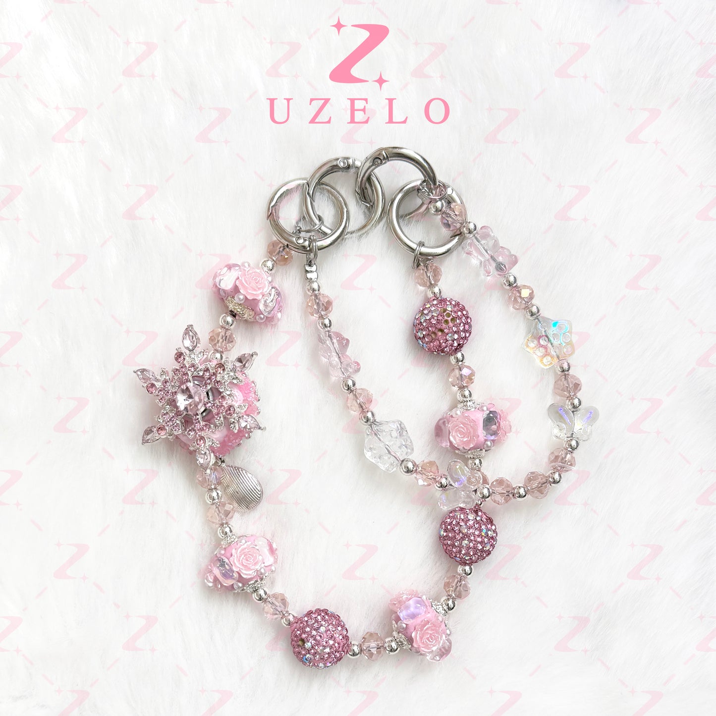 [Uzelo] Snowflake – Premium Phone Chain