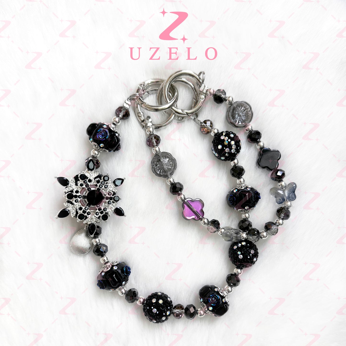 [Uzelo] Snowflake – Premium Phone Chain