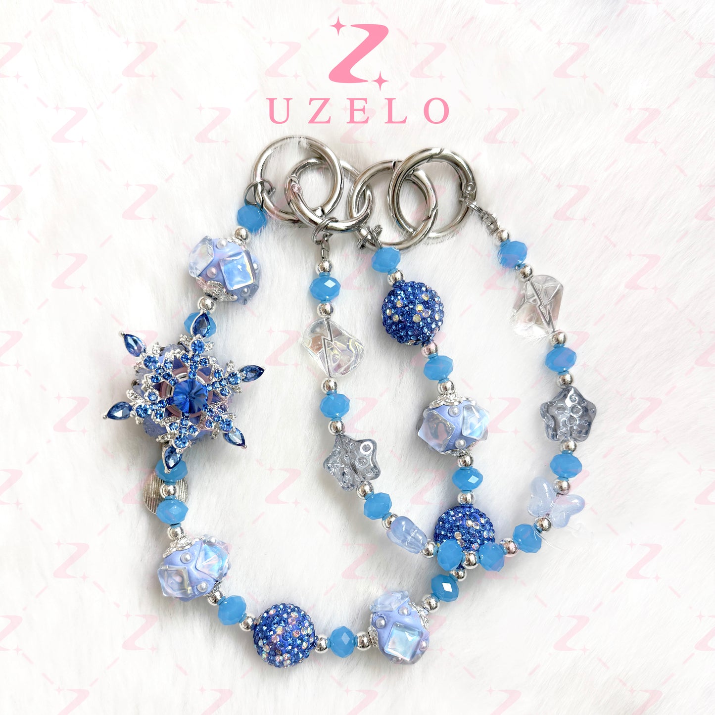 [Uzelo] Snowflake – Premium Phone Chain