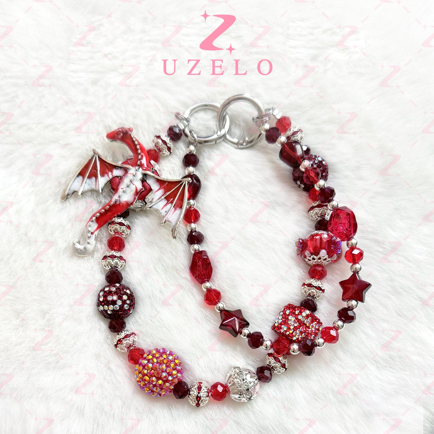 [Uzelo] Dragon – Premium Phone Chain