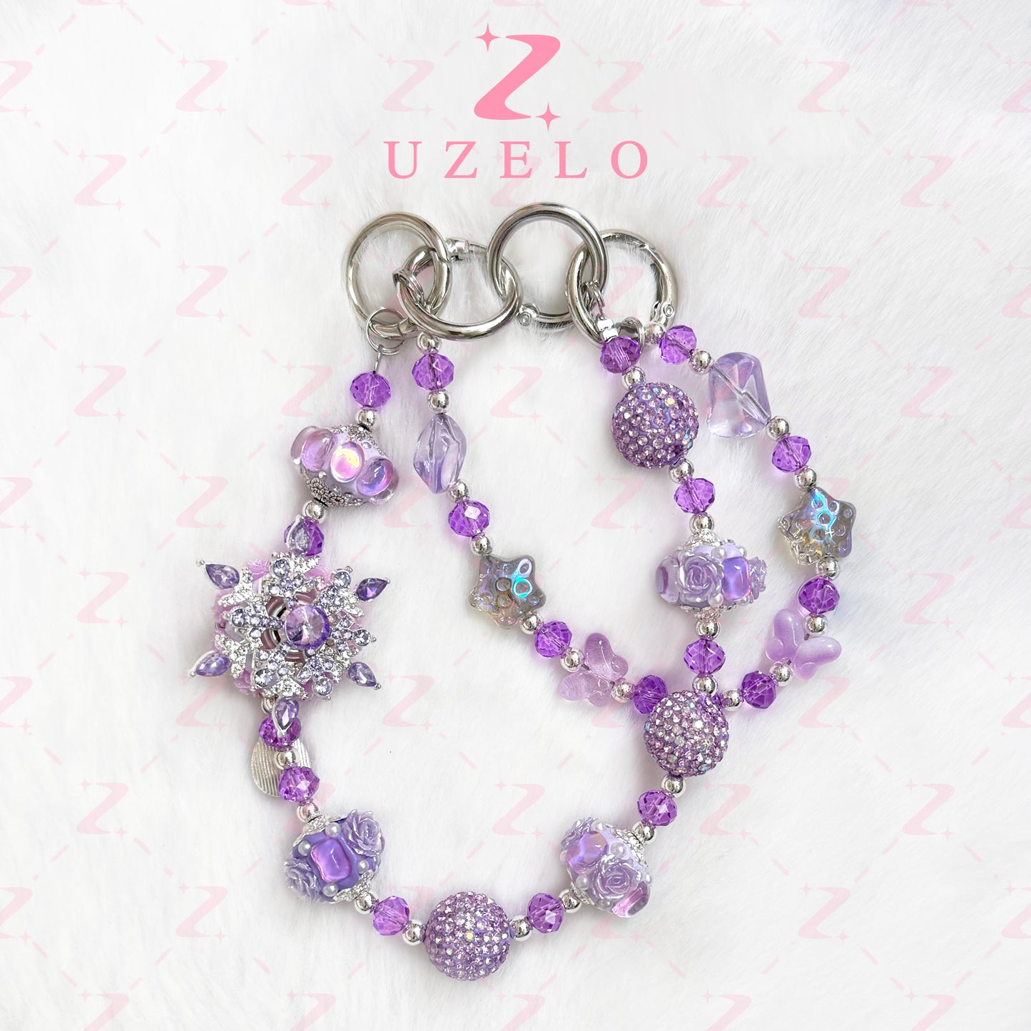 [Uzelo] Snowflake – Premium Phone Chain