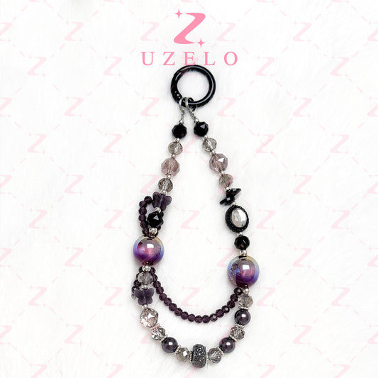 [Uzelo] Crystal Beaded – Phone Chain