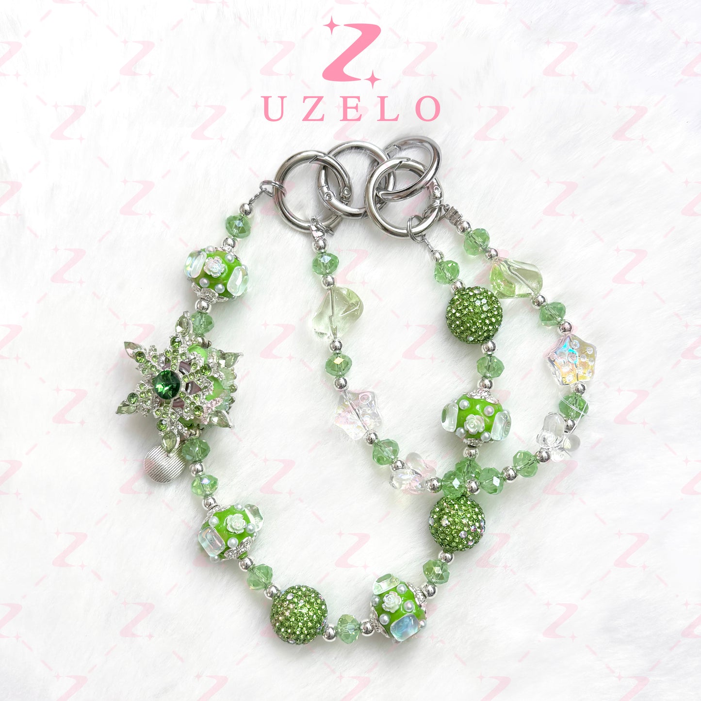 [Uzelo] Snowflake – Premium Phone Chain