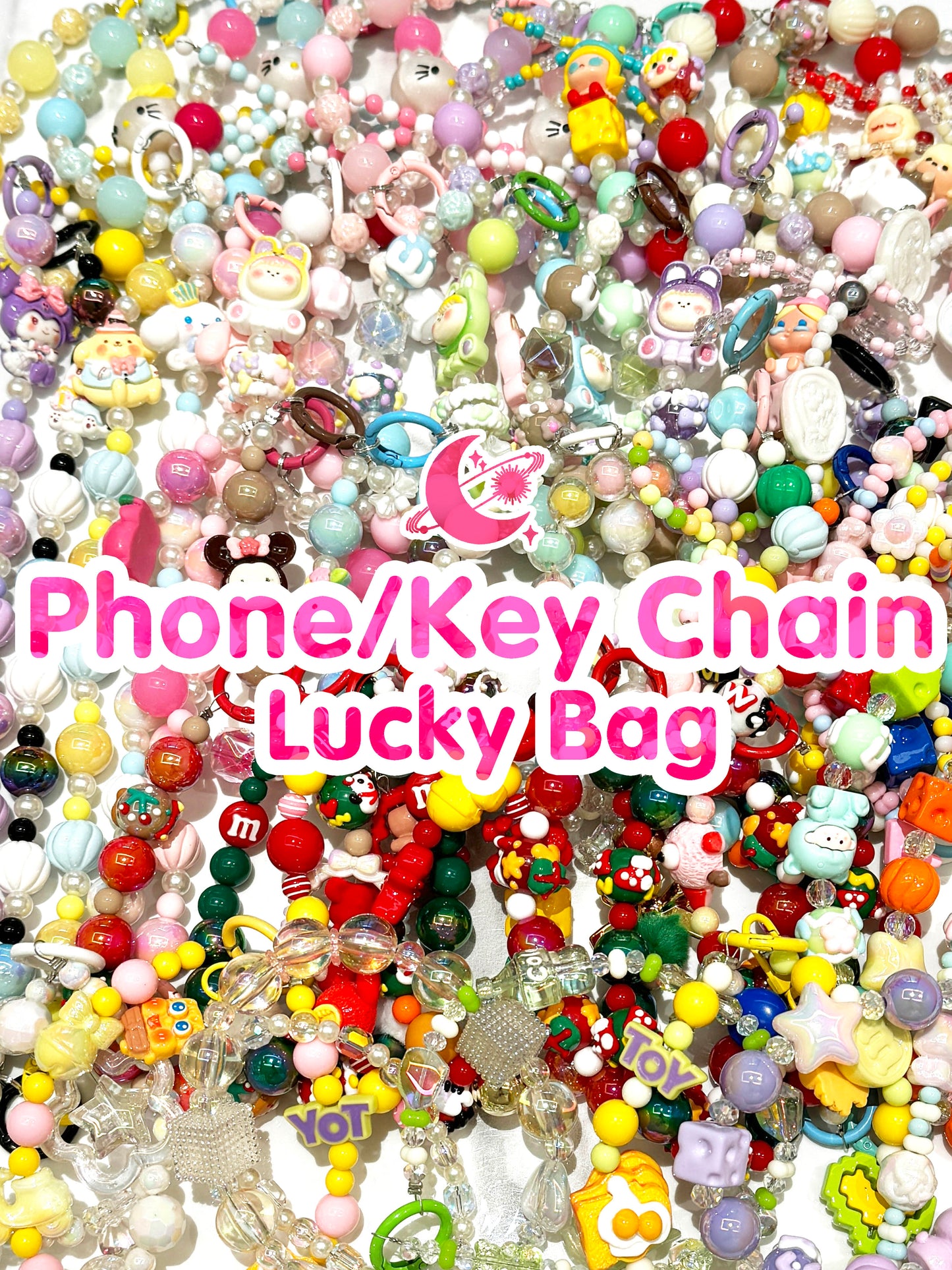 [Usharess]  Phone / Key Chain Bags - Open in live