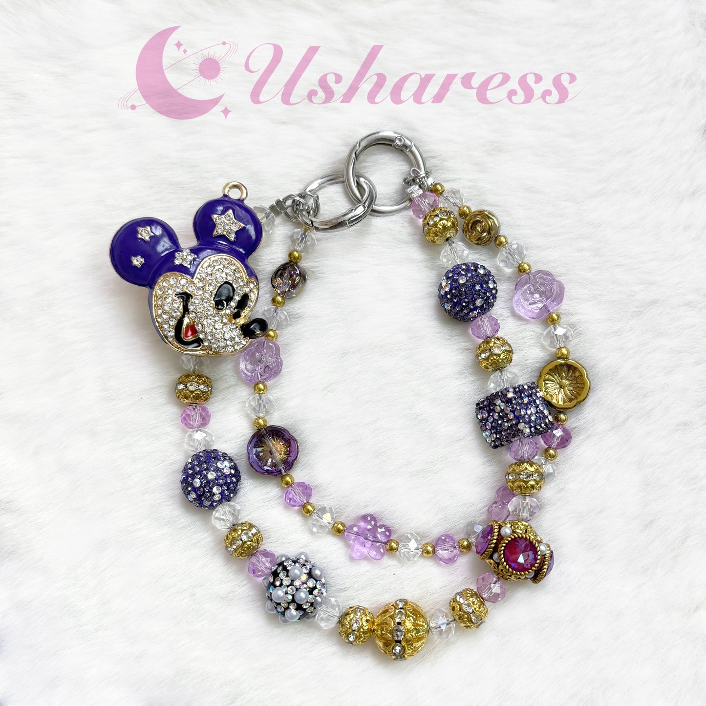 [Uzelo] Mickey – Premium Phone Chain