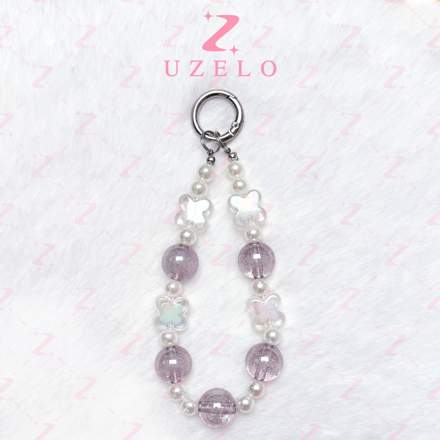[Uzelo] Clover Beaded – Phone Chain