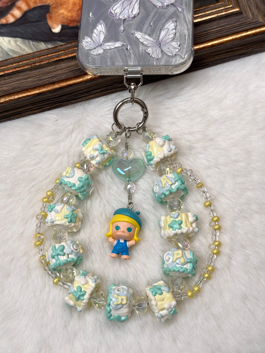 [Uzelo] Molly - Phone Chain| Handmade Beaded Chain - Perfect Gift & Collectible  - Gift for her/him