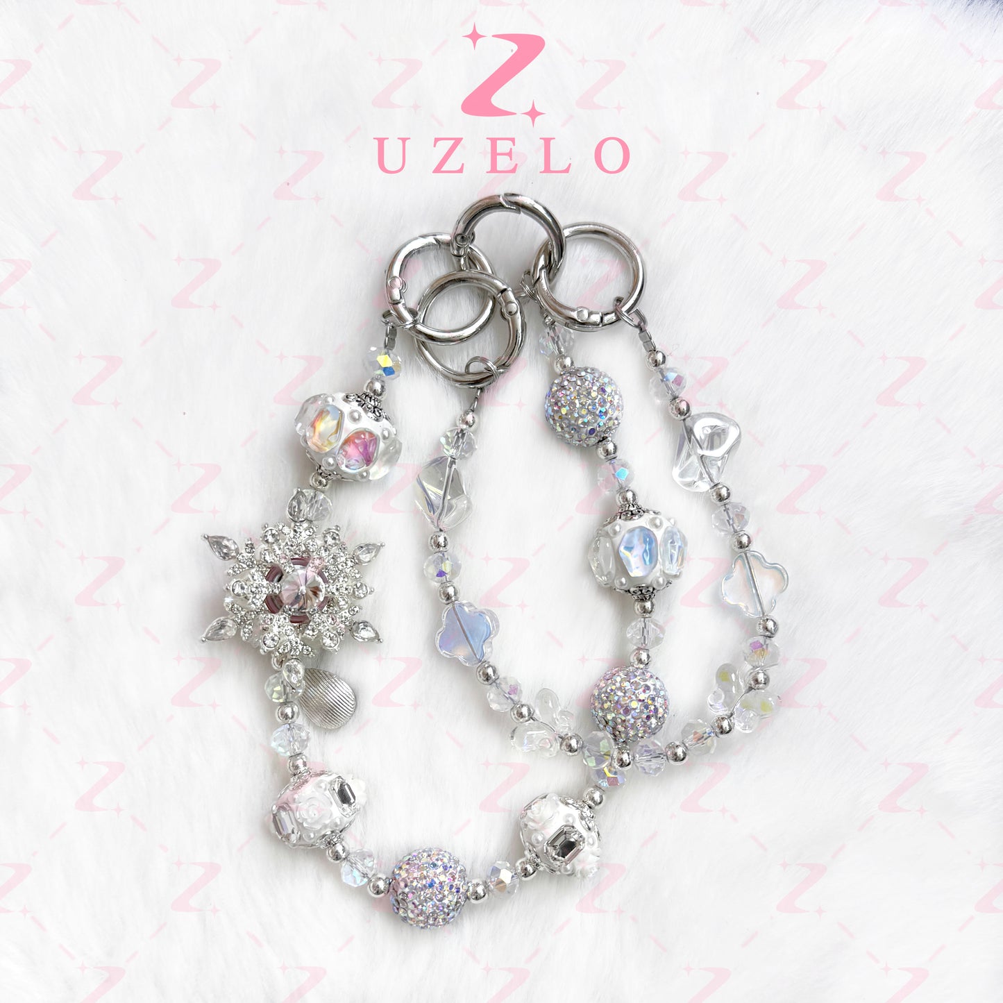 [Uzelo] Snowflake – Premium Phone Chain