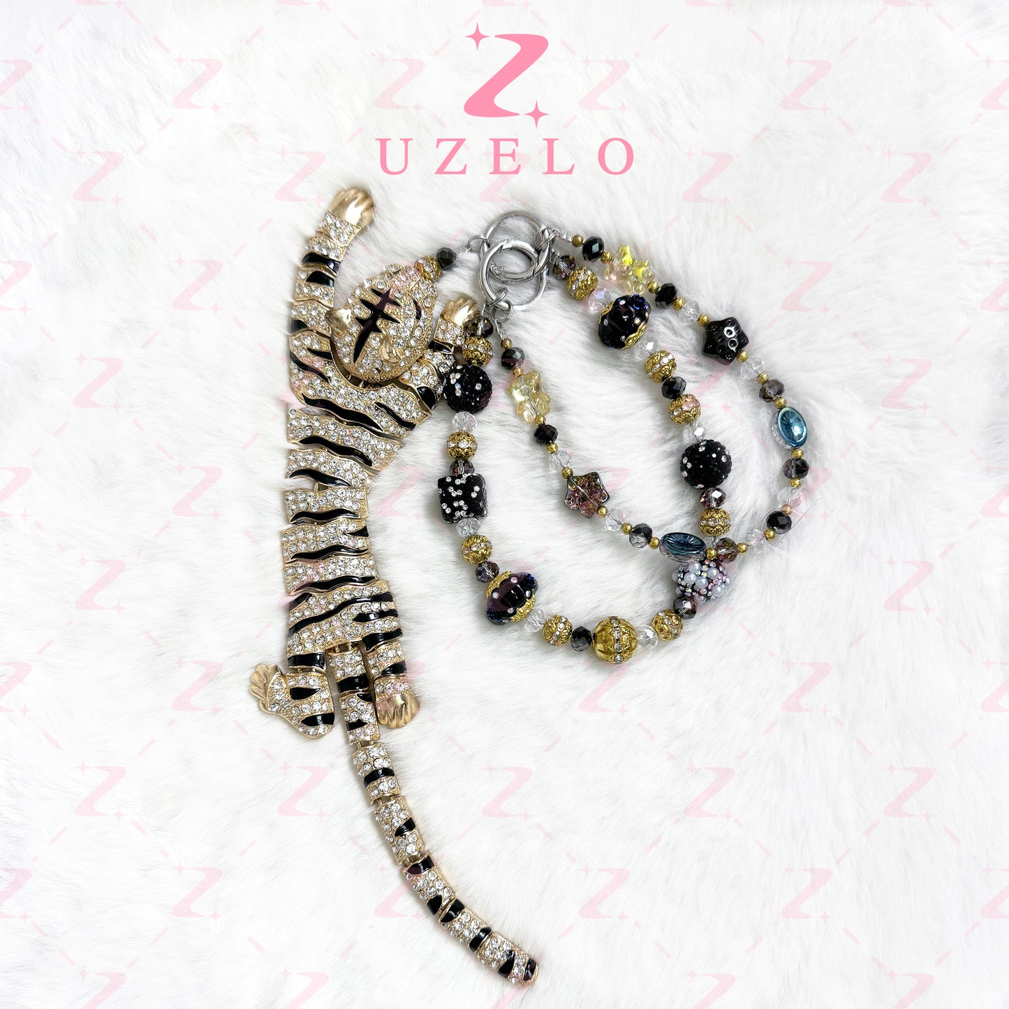 [Uzelo] Tiger – Premium Phone Chain