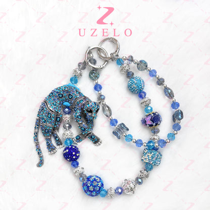 [Uzelo] Animalia – Premium Phone Chain| Handmade Beaded Chain - Perfect Gift & Collectible  - Gift for her/him