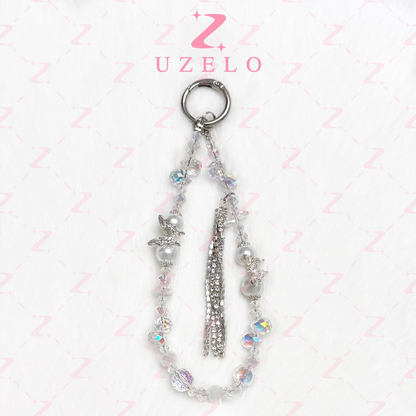 [Uzelo] Sparkling Butterfly - Phone Chain