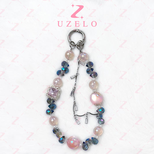[Uzelo]  Gemstone Tassel – Phone Chain
