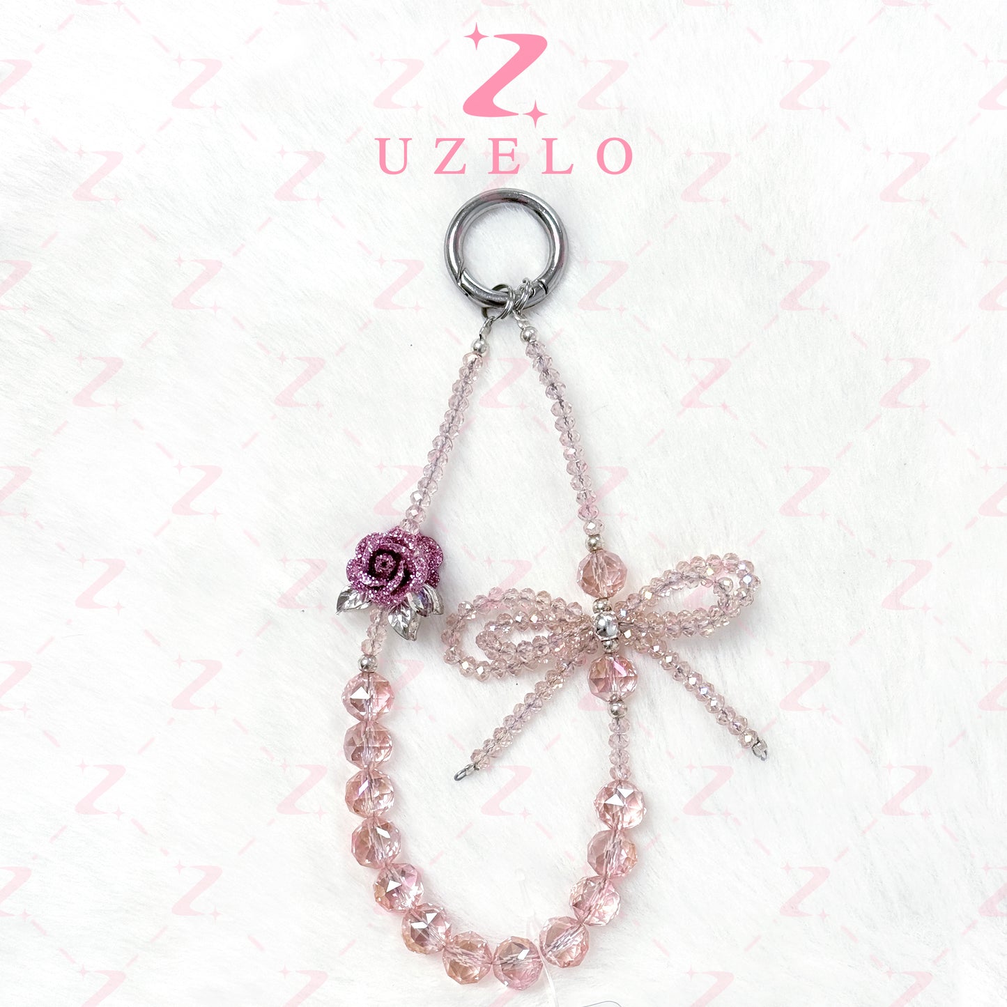 [Uzelo] RoséGlow – Phone Chain