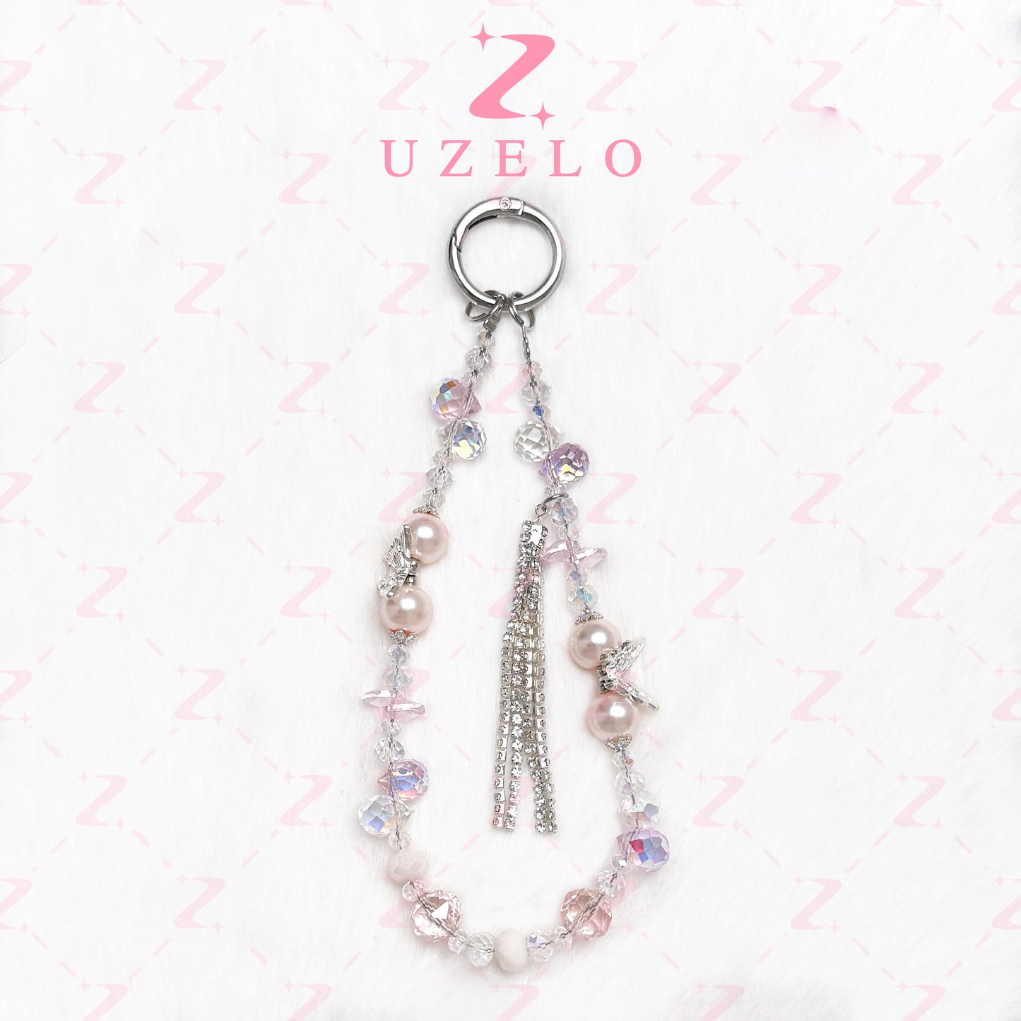 [Uzelo] Sparkling Butterfly - Phone Chain