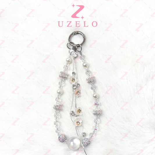 [Uzelo] Flower Tassel – Phone Chain