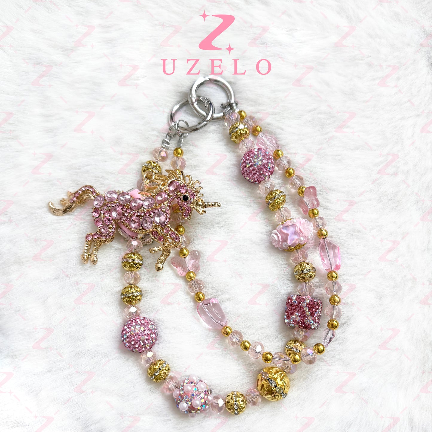 [Uzelo] Unicorn – Premium Phone Chain - Perfect Gift & Collectible  - Gift for her/him