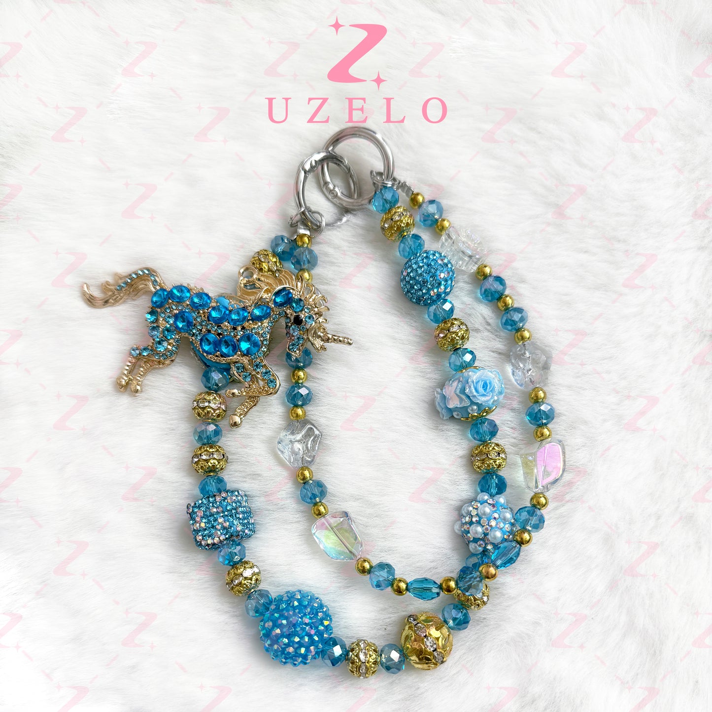 [Uzelo] Unicorn – Premium Phone Chain - Perfect Gift & Collectible  - Gift for her/him