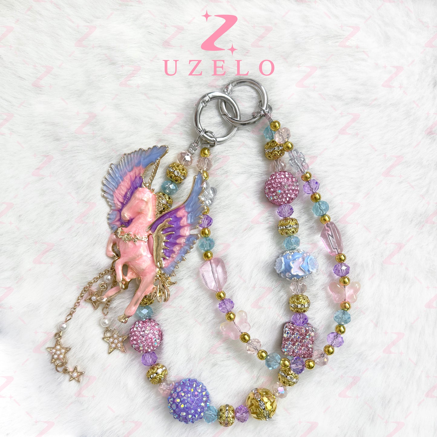 [Uzelo] Unicorn – Premium Phone Chain - Perfect Gift & Collectible  - Gift for her/him