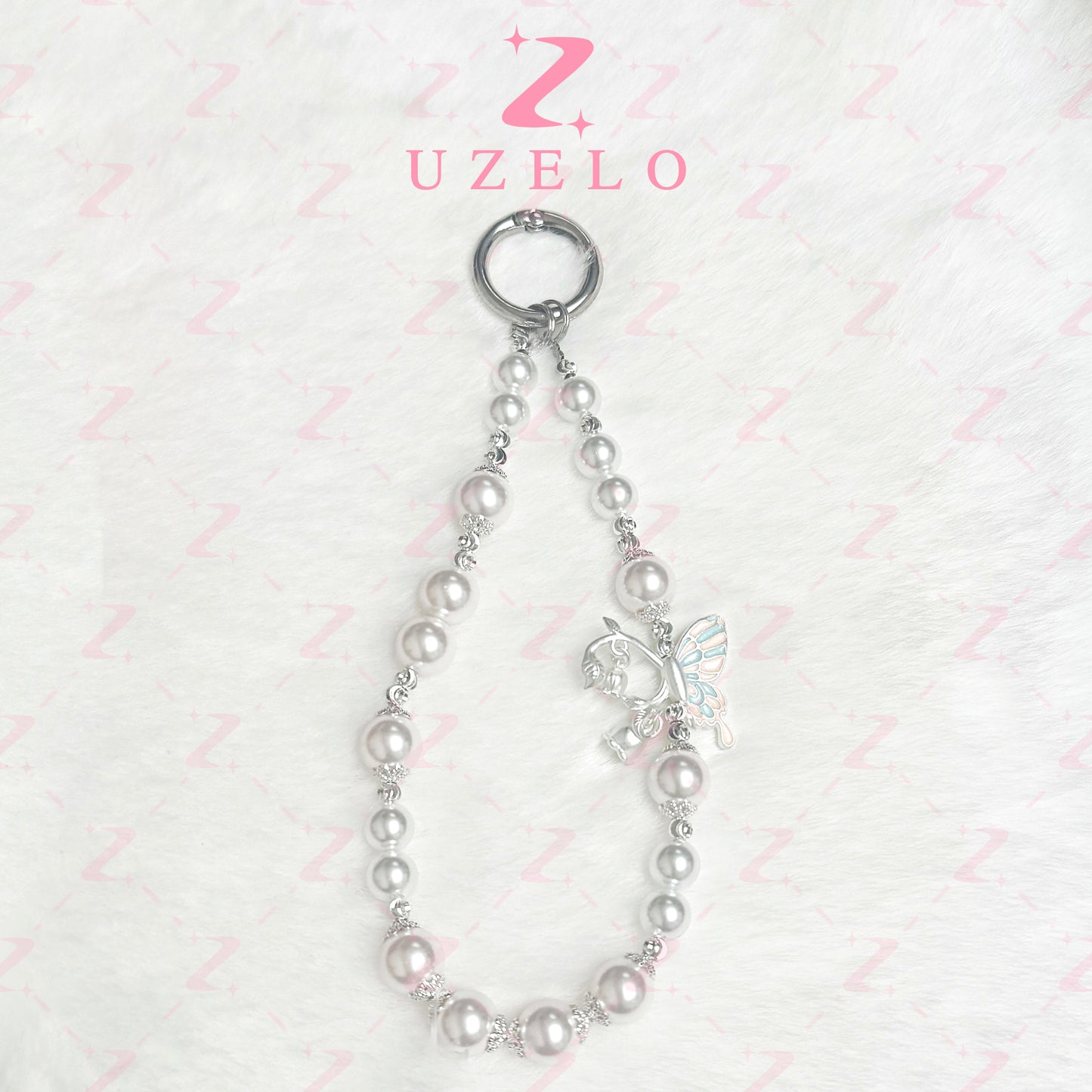 [Uzelo] PearlFlutter – Phone Chain