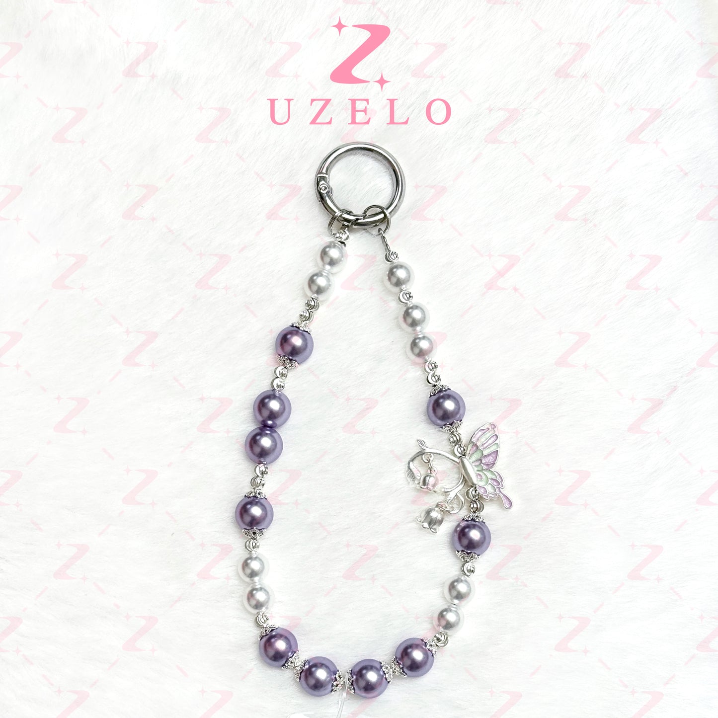 [Uzelo] PearlFlutter – Phone Chain