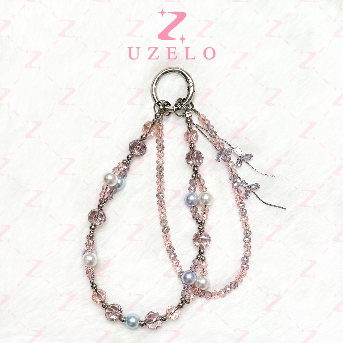 [Uzelo] Windmill Tassel Double-Strand – Phone Chain
