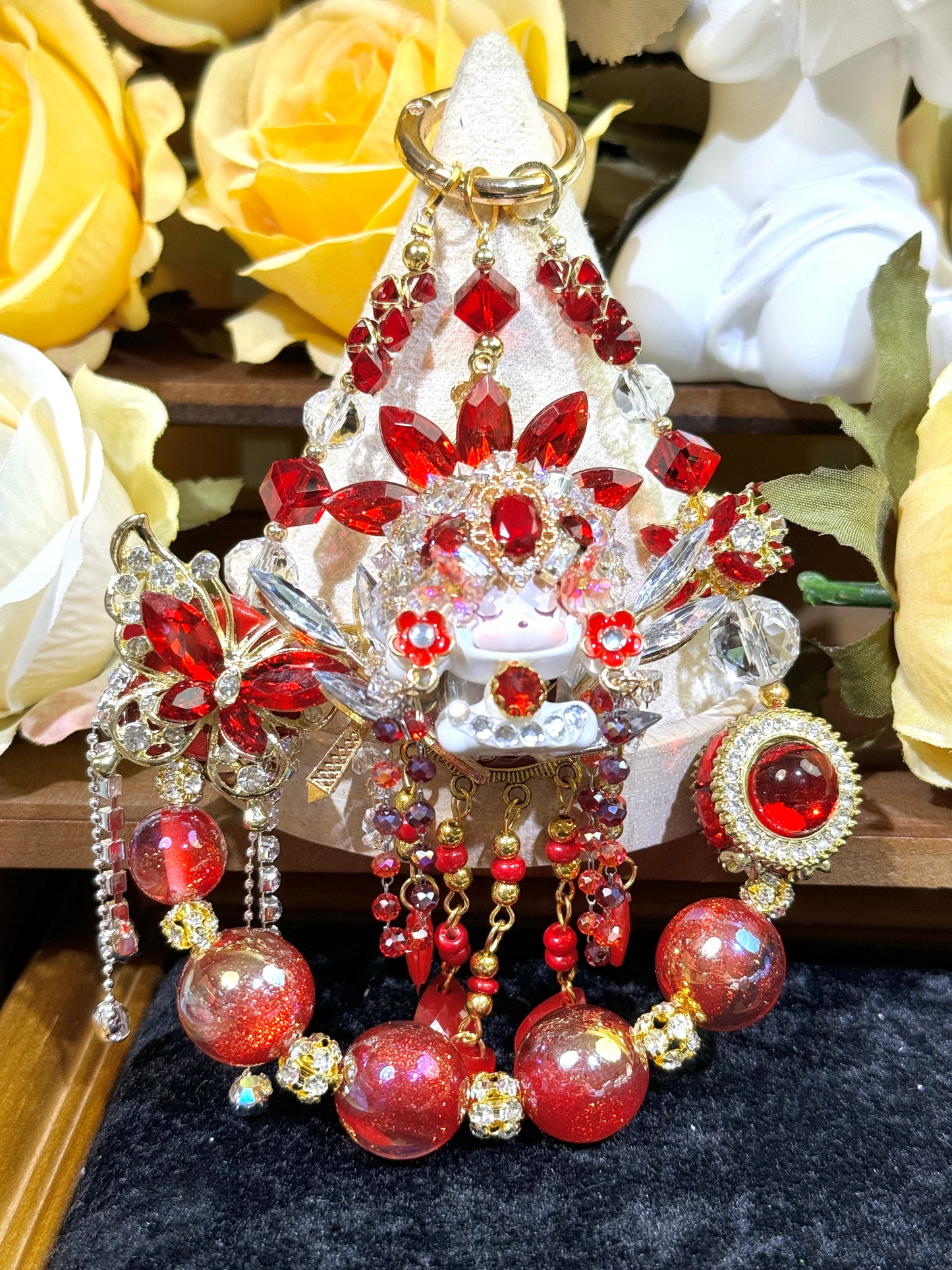 [Usharess]Handcrafted Goddess Pendant – Luxurious Artisan Jewelry (Ultra Limited Edition)