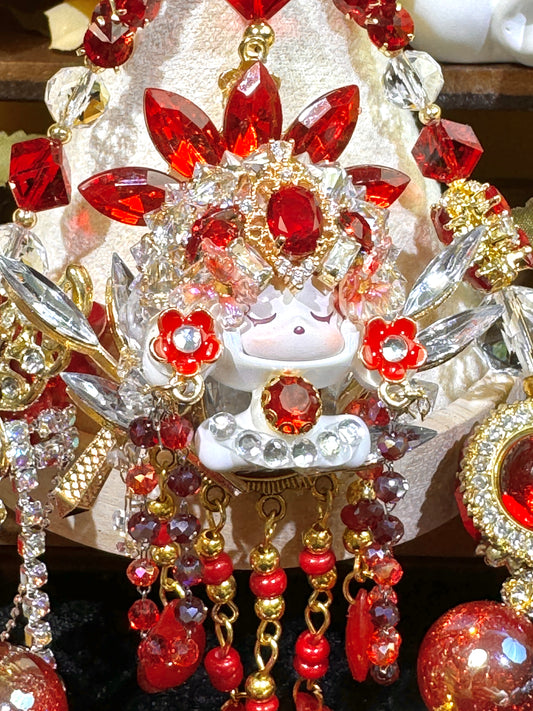 [Usharess]Handcrafted Goddess Pendant – Luxurious Artisan Jewelry (Ultra Limited Edition)